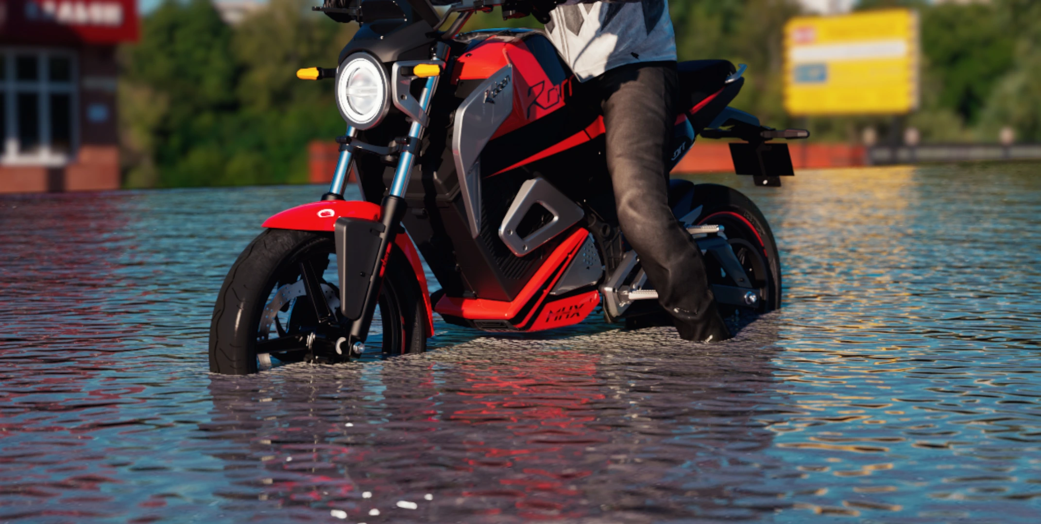 Rorr eBike with highest water wading capability